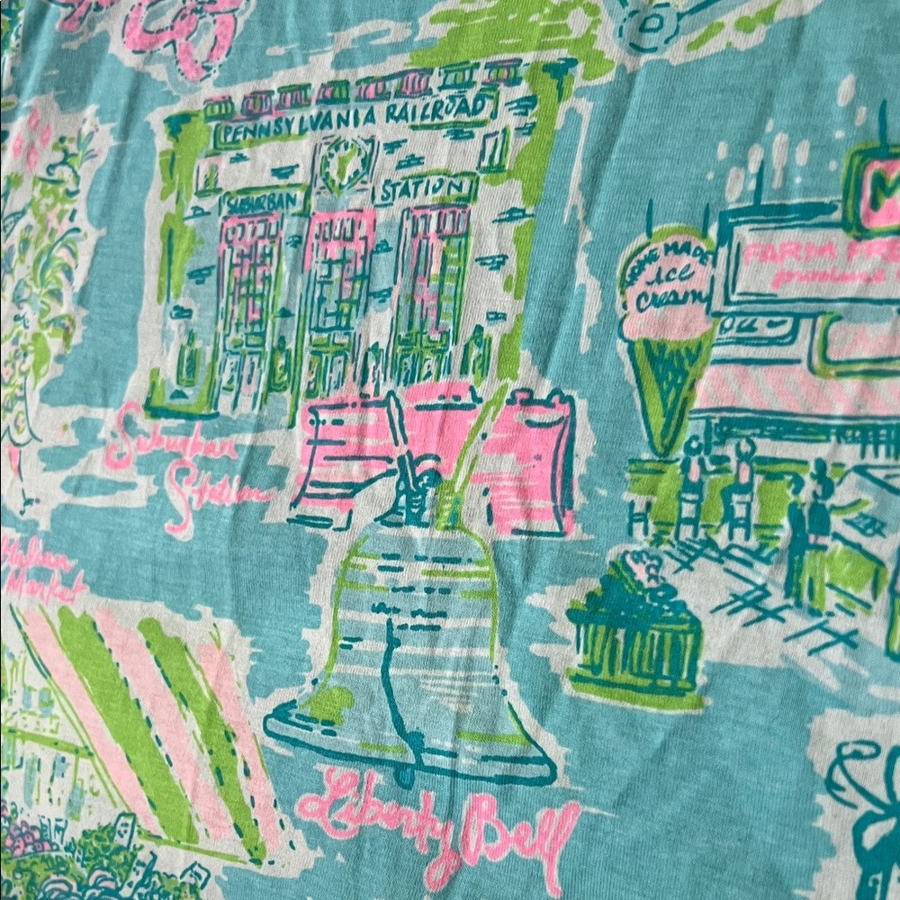 Lilly Pulitzer Kristen Dress - Philadelphia themed - NWT - size XXL - Picture 4 of 8
